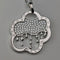 Vintage Sterling Silver Pendant with Rain and Cloud Design 13.5g with Necklace